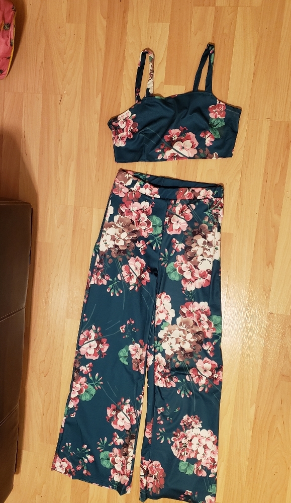 Two piece summer outfit